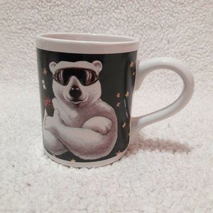 Vintage 1996 Coca Cola Polar Bear Coffee Cup Mug